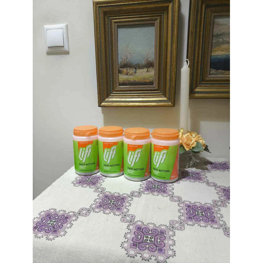 Lift Fast Acting Clucose Chews Suplemento Dietético Especial 50 Comprimidos Masticables Raspberry Juicy Chews