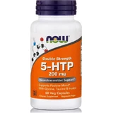Now Foods 5-HTP Double Strength 60 Kruidencapsules Niet-gearomatiseerd