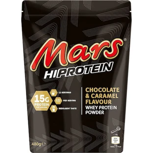 Mars HIProtein Whey Protein Proteína de suero con sabor a chocolate con caramelo 455gr