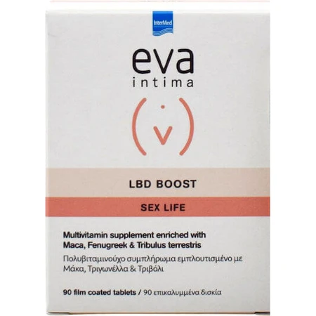 InterMed Eva Intima LBD Boost Vida Sexual Suplemento Dietético Especial 90 comp.