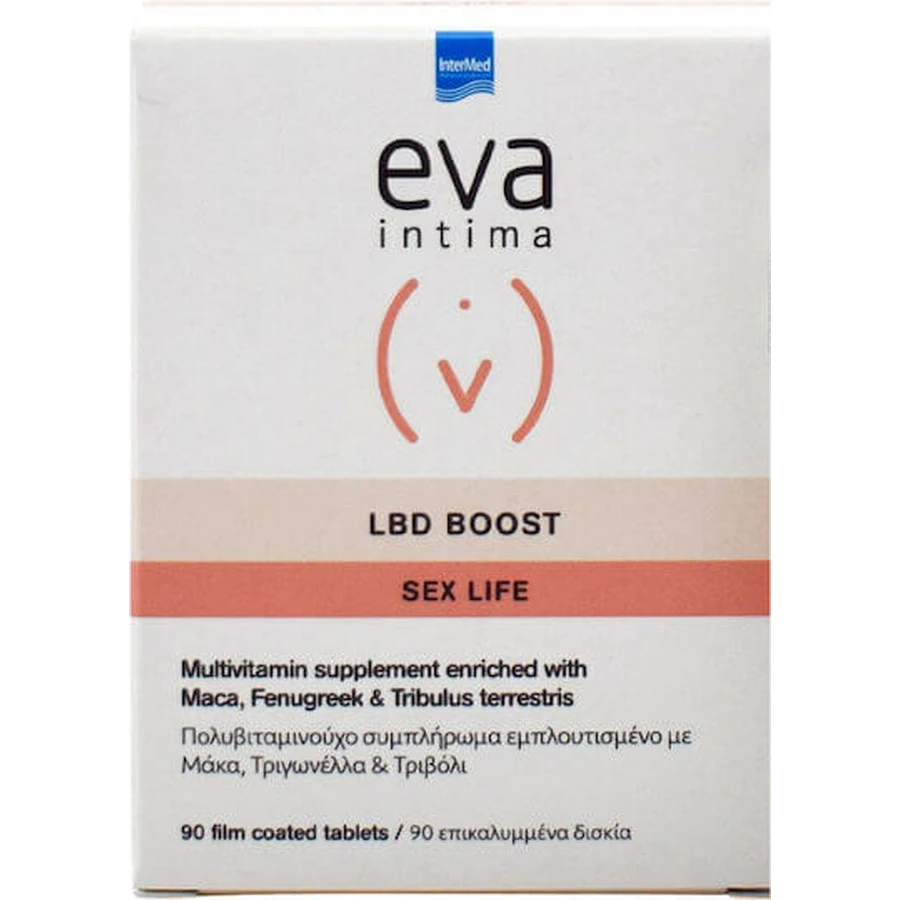 InterMed Eva Intima LBD Boost Vida Sexual Suplemento Dietético Especial 90 comp.