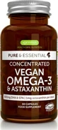 iGennus Pure & Essential Geconcentreerde Vegan Omega-3 & Astaxanthine 600mg 60 caps Niet-gearomatiseerd