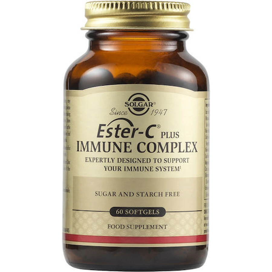 Solgar Ester-C Plus Immune Complex 1000mg Immune Boosting Supplement 60 softgels