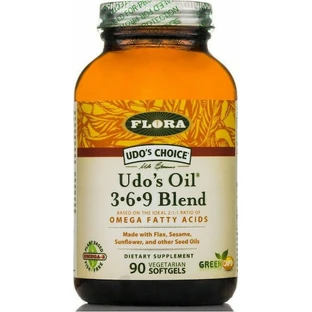 Flora Omega 3-6-9 Flax Seed Oil 90 softgels Unflavoured