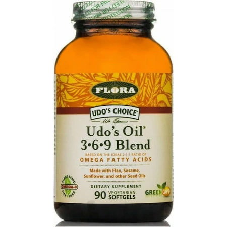 Flora Omega 3-6-9 Flax Seed Oil 90 softgels Unflavoured