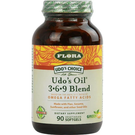 Flora Omega 3-6-9 Flax Seed Oil 90 softgels Unflavoured