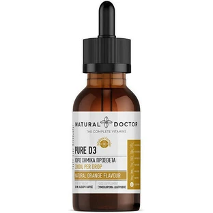 Natural Doctor Pure D3 Vitamin for Immune Support & Egg Health 2000iu 30ml