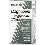 Health Aid Magnesium Bisglycinate 375mg 60 tablets