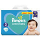 Scutece Active Baby, 6-10 kg,&#160;Mărimea&#160;3, 90&#160;bucăți, Pampers