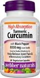 Webber Naturals Turmeric Curcumin 60 veget capsules