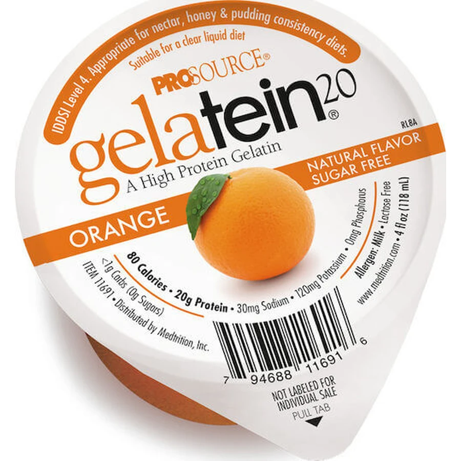 Medtrition ProSource Gelateïne 20 Gluten- & Lactosevrij met Sinaasappelsmaak 118ml
