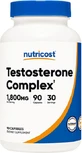 Nutricost Testosterone Complex 1800mg Libido &amp; Testosterone Boosting Supplement 90 caps