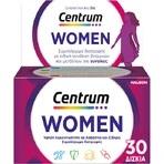 Centrum Mujer Multivitamínico Especialmente Creado para Mujeres para Fortalecer la Energía y el Sistema Inmunitario 30 Comprimidos