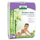 Couche Bambou Baby No. 3, 6- 11 Kg, 28 pi&#232;ces, Aleva Naturals