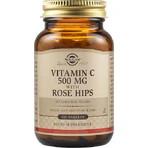 Solgar Vitamine C met Rozenbottels Vitamine voor ondersteuning van het immuunsysteem, de huid en antioxidanten 500mg 100 tabletten