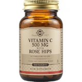 Solgar Vitamina C con Escaramujo Vitamina para el Apoyo Inmunológico, la Piel y Acción Antioxidante 500mg 100 Comprimidos