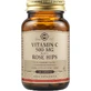 Solgar Vitamine C met Rozenbottels Vitamine voor ondersteuning van het immuunsysteem, de huid en antioxidanten 500mg 100 tabletten