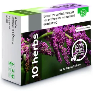 ESI 10 Herbs Colon Cleanse, 40 Kapseln