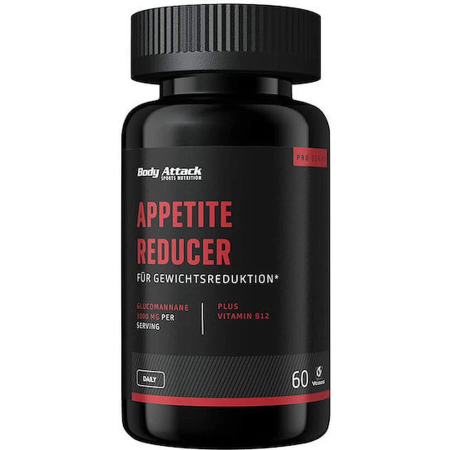 Body Attack Réducteur d'appétit Supplément de perte de poids 60 gélules végétales