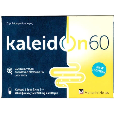 Menarini Kaleidon 60 Probiotika 270mg Lactobacillus Rhamnosus GG 20 Kapseln