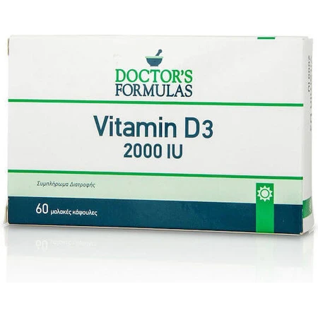 Doctor's Formulas D3 & K2 & Mag Vitamin Formel für Immunsystem Stärkung & Ei Gesundheit 60 caps