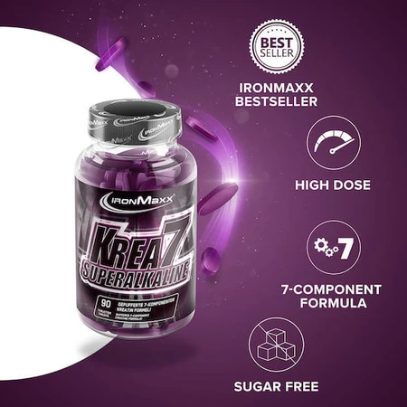 IronMaxx Krea7 Superalkaline 90 dossiers