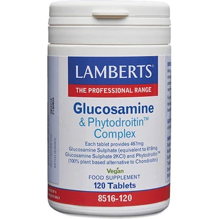 Lamberts Glucosamine & Phytodroitin Complex Joint & Bone Health Supplement 120 tabs