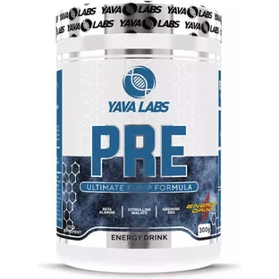Yava Labs PRE Pre Workout Supplement 300gr Energy Drink