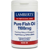 Lamberts Maximum Strength Pure Fish Oil Fischöl 1100mg 60 Kapseln Unflavoured