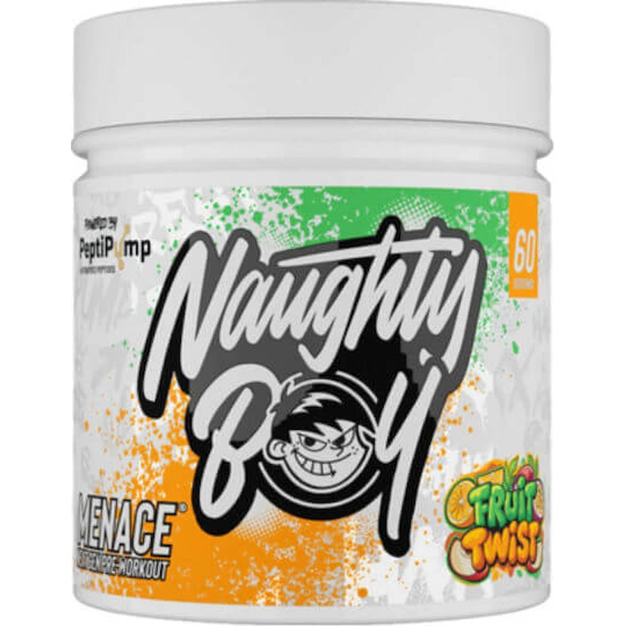 Naughty Boy Menace Pre Workout Supplement 420gr Fruit