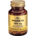 Solgar Vitamin B2 Vitamin für die Gesundheit des Nervensystems 100mg 100 pflanzliche Kapseln