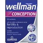Vitabiotics Wellman Conceptie Vruchtbaarheid & Voortplanting Testosteronverhogend Supplement 30 tabs