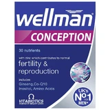 Vitabiotics Wellman Conception Suplement zwiększający płodność i reprodukcję testosteronu 30 tab.