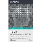 Agan Nous Advanced Memory Support Speicher Ergänzung 30 pflanzliche Kapseln