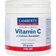 Lamberts Vitamine C als Calcium Ascorbaat Vitamine voor Versterking van Immuunsysteem, Huid & Antioxidantwerking 250gr