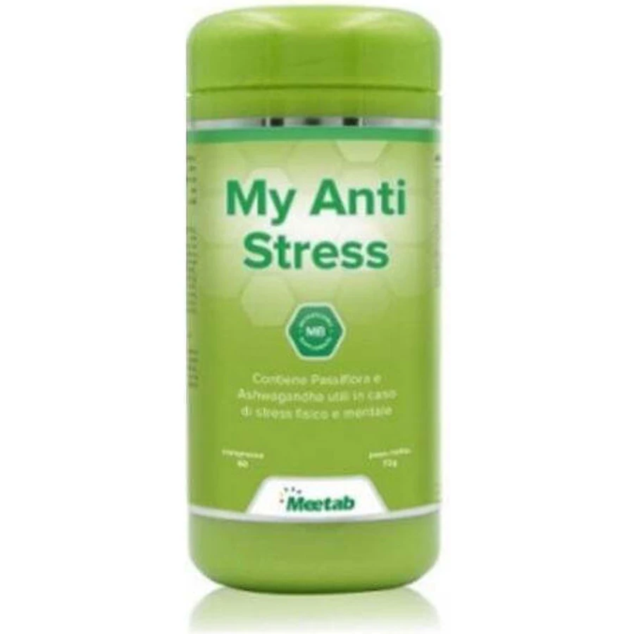Meetab Mijn Anti Stress Angst Supplement 60 tabs