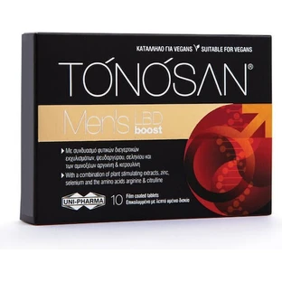 UNI-PHARMA Tonosan Men's LBD Boost Libido & Testosterone Boosting Supplement 10 caps