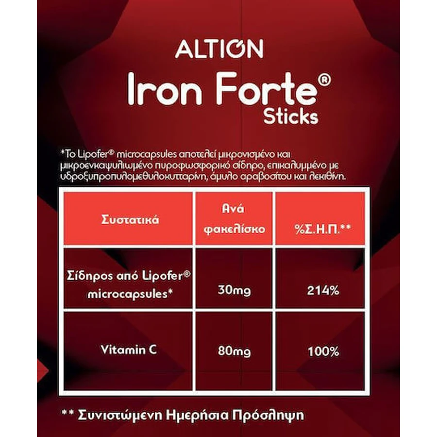 Altion Iron Forte Stäbchen 30 Orange