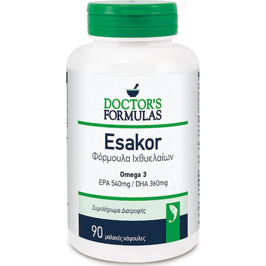 Doctor's Formulas Esakor Fish Oil 90 softgels Unflavoured