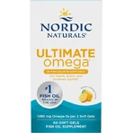 Nordic Naturals Ultimate Omega 1280mg 60 softgels Lemon
