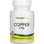 Nature's Plus Kupfer 3mg 90 Tabletten