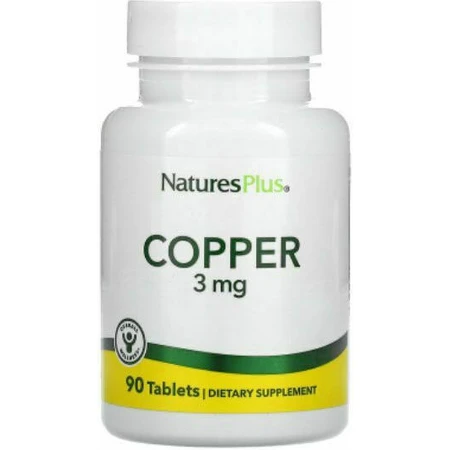 Nature's Plus Kupfer 3mg 90 Tabletten