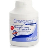 Health Aid Omegazon Fish Oil 750mg 120 caps Unflavoured