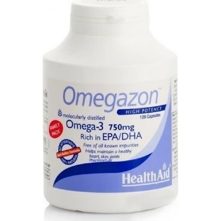 Health Aid Omegazon Fish Oil 750mg 120 caps Unflavoured