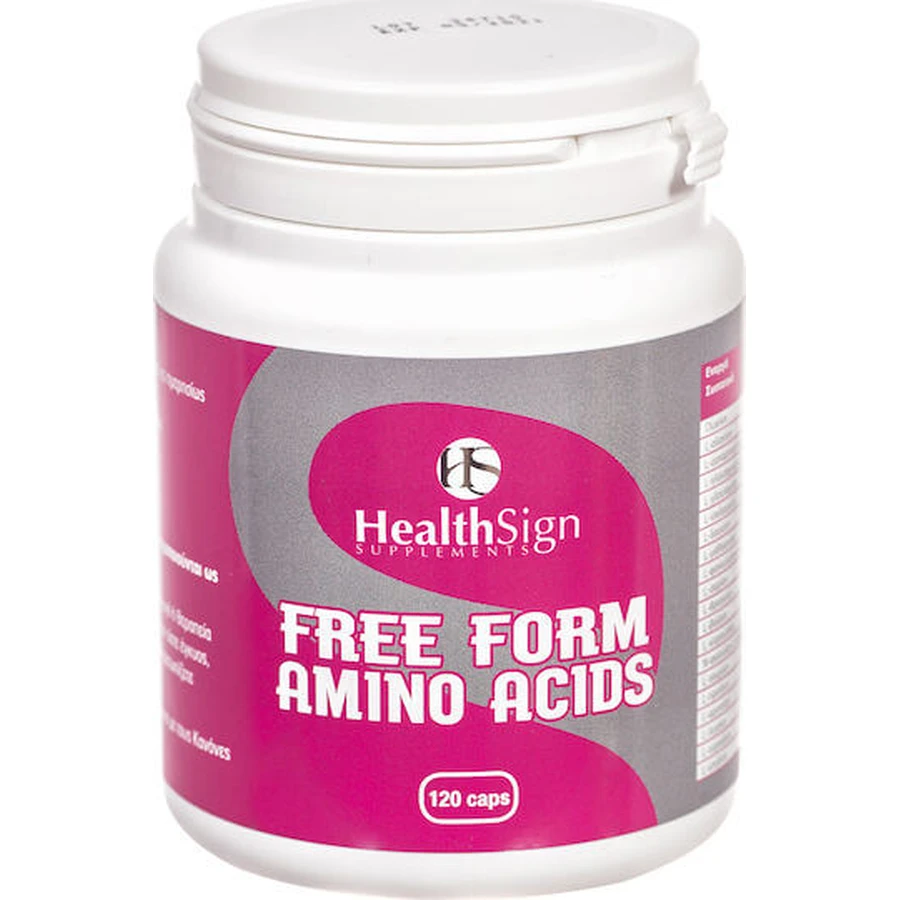 Health Sign Free Form Amino Acids 120 comprimidos 120 cápsulas sin sabor