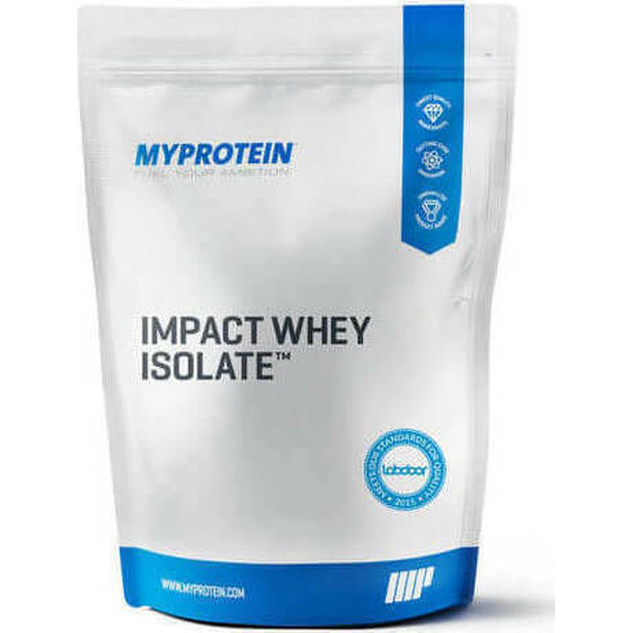 Myprotein Impact Whey Aislado de Proteína de Suero Proteína de Suero Sin Gluten con Sabor Chocolate Suave 1kg