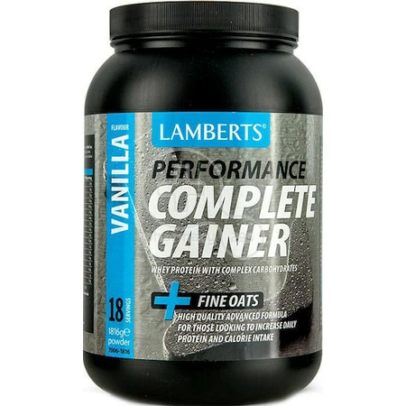 Lamberts Performance Complete Gainer Whey Protein avec Créatine et Arôme Chocolat 1.816kg
