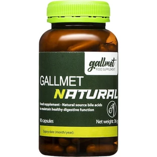 Gallmet Bron Galzuren 125mg Voedingssupplement Specialiteit 90 caps
