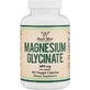 Double Wood Magnesium Glycinate 400mg 180 herbal capsules