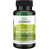 Swanson Full Spectrum Lemongrass 400 mg 60 cáps.